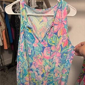 Lilly Pulitzer Pastel Floral Dress